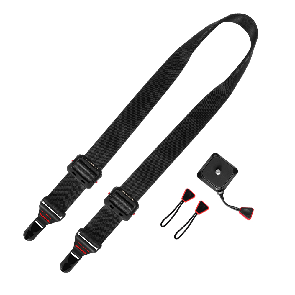 LYNCA Pro Camera Strap 45D for DSLR/Mirrorless – 4.5cm Wide Reinforced Shoulder Strap with Aircraft-Grade Quick Release, Adjustable & Comfortable for Shoulder Use