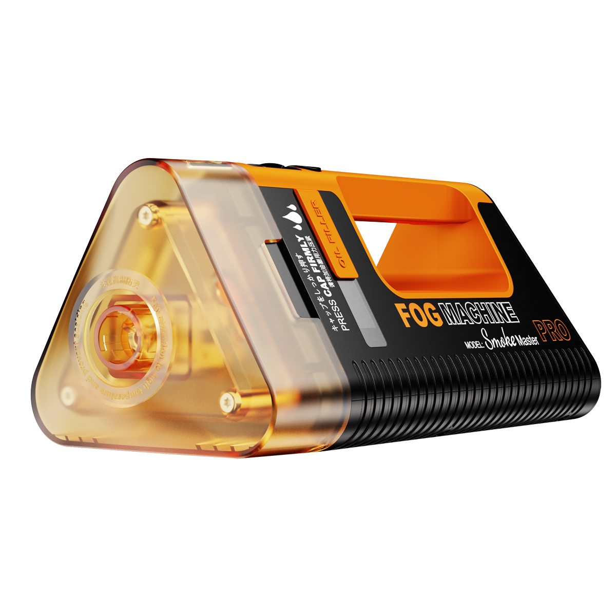 Smoke Master PRO Portable Fog Machine – 5600mAh Battery, 85mL Tank, 3 Power Modes (40W/70W/100W), Remote Control, Compact Handheld Fog Maker for Parties, Photography & Events