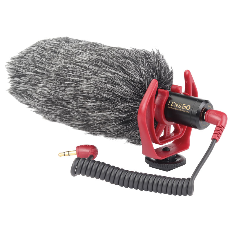 LensgoDMM2 Ultracompact Camera-Mount Shotgun Microphone